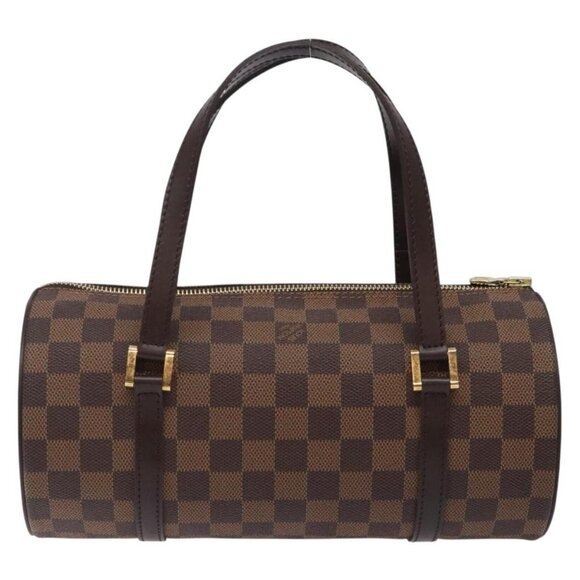 LOUIS VUITTON Damier Ebene Papillon 26 Hand Bag M51304 LV Auth BA4070V - Picture 3 of 16